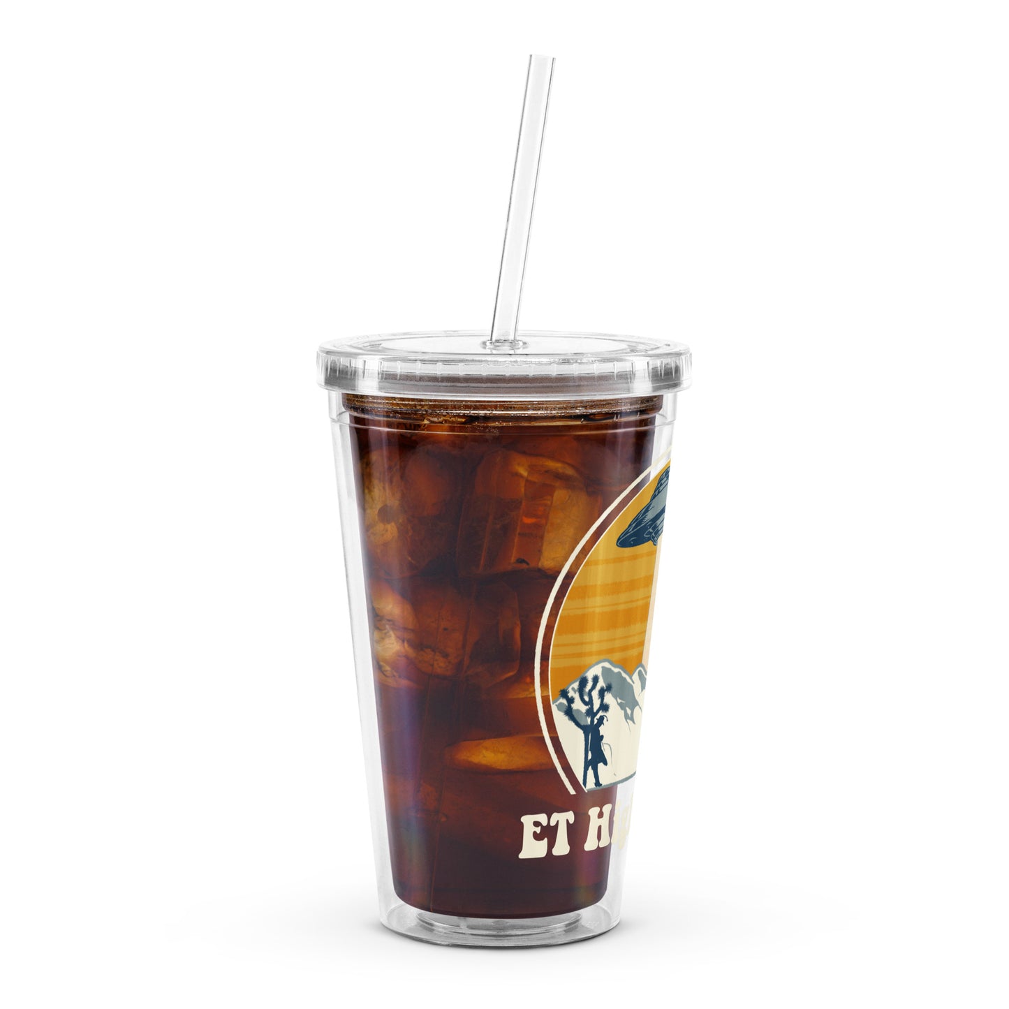 ET Highway Clear Plastic Tumbler