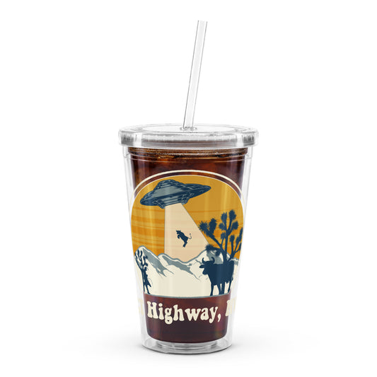 ET Highway Clear Plastic Tumbler