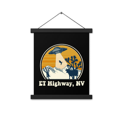 Extraterrestrial Highway Poster (with Hangers)