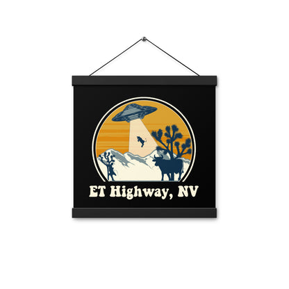 Extraterrestrial Highway Poster (with Hangers)