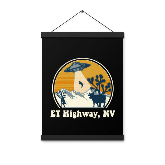 Extraterrestrial Highway Poster (with Hangers)