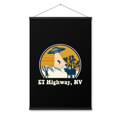 Extraterrestrial Highway Poster (with Hangers)